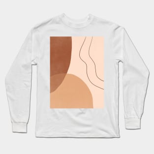 Abstract Bohemian Shapes 3.6 Long Sleeve T-Shirt